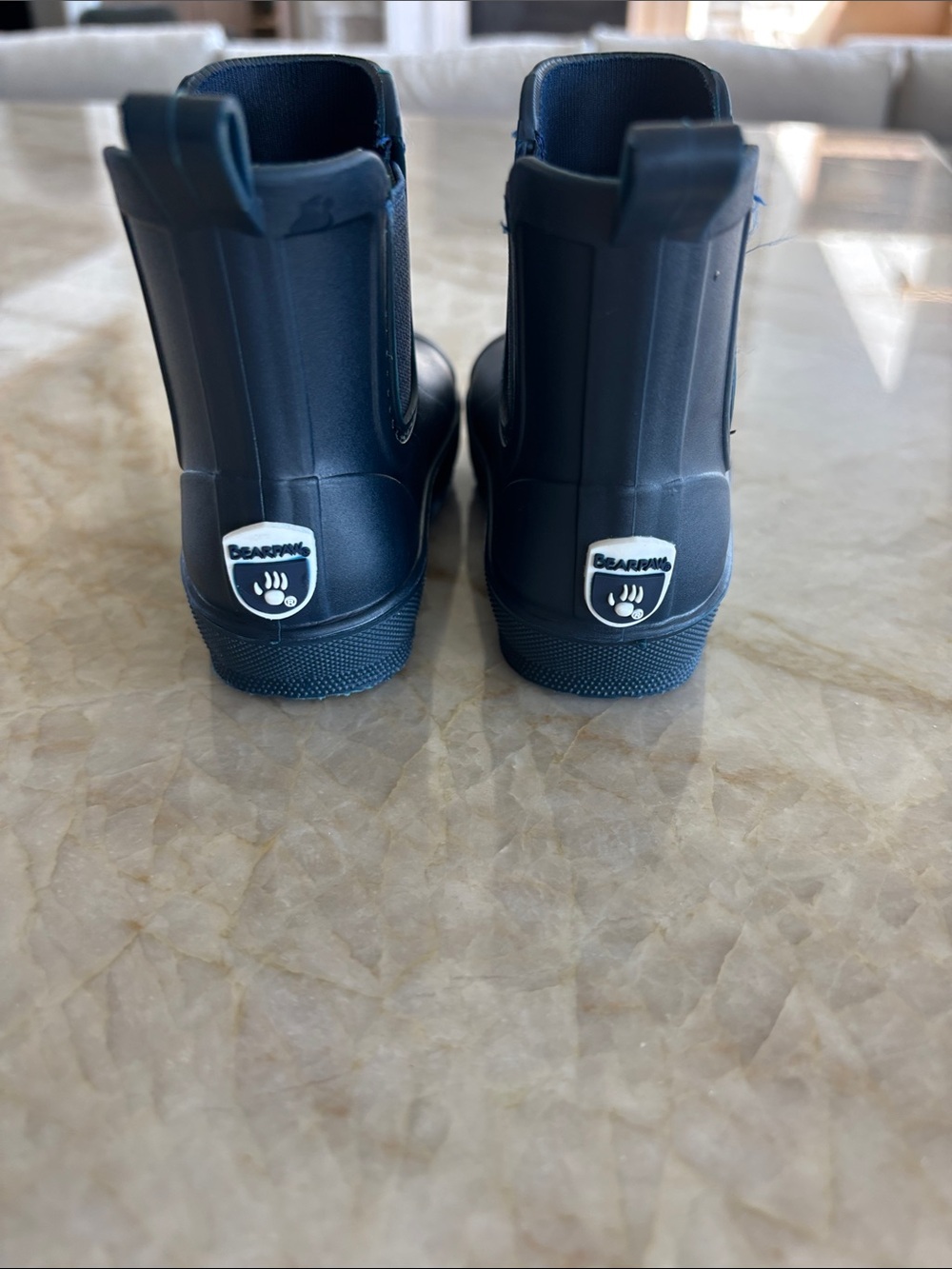 BearPaw Kids Navy Chelsea-Style Rain Boots